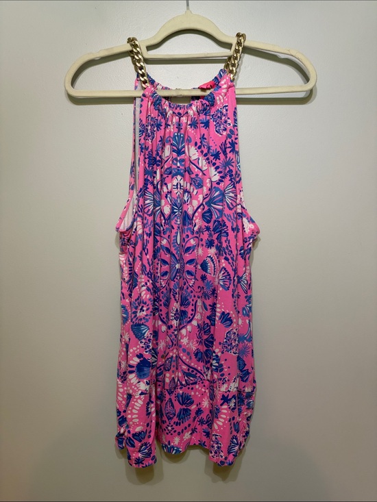 Lilly Pulitzer Tops - Lilly Pulitzer Tank with chain straps, size XL